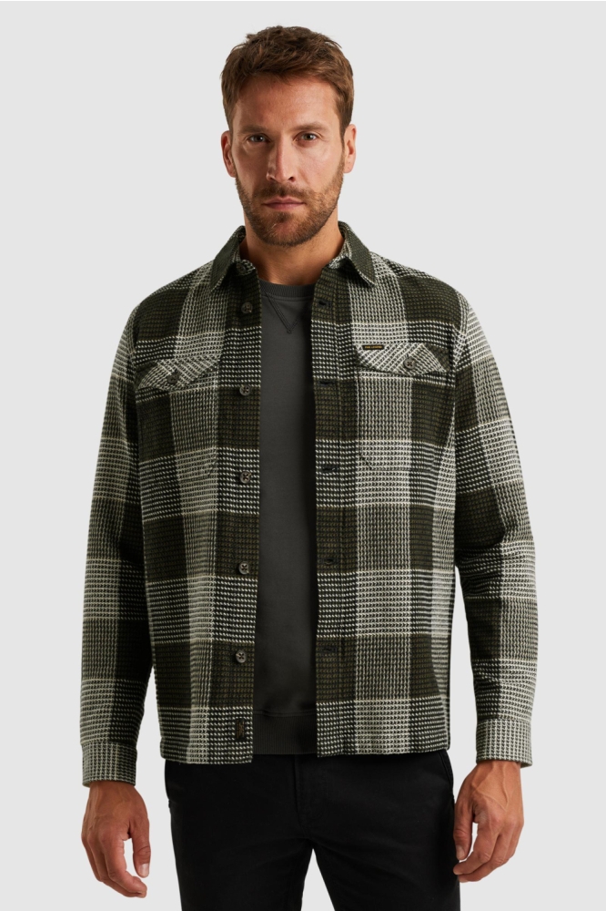 SHIRT JACKET MET RUITPATROON PSI2508214 6416